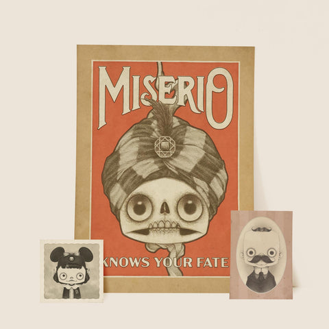 Miserio, Annie, and Winky, Print Bundle