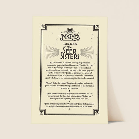 Mr. Eyes - The Seer Sisters LE Print Set