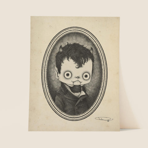 Mr. Eyes - Auguste Du Sang Print