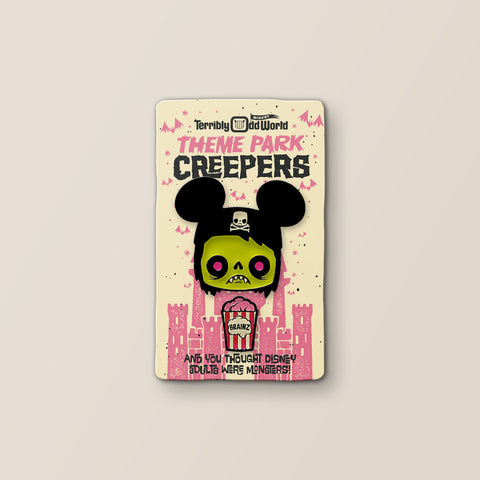 Theme Park Creepers Pin