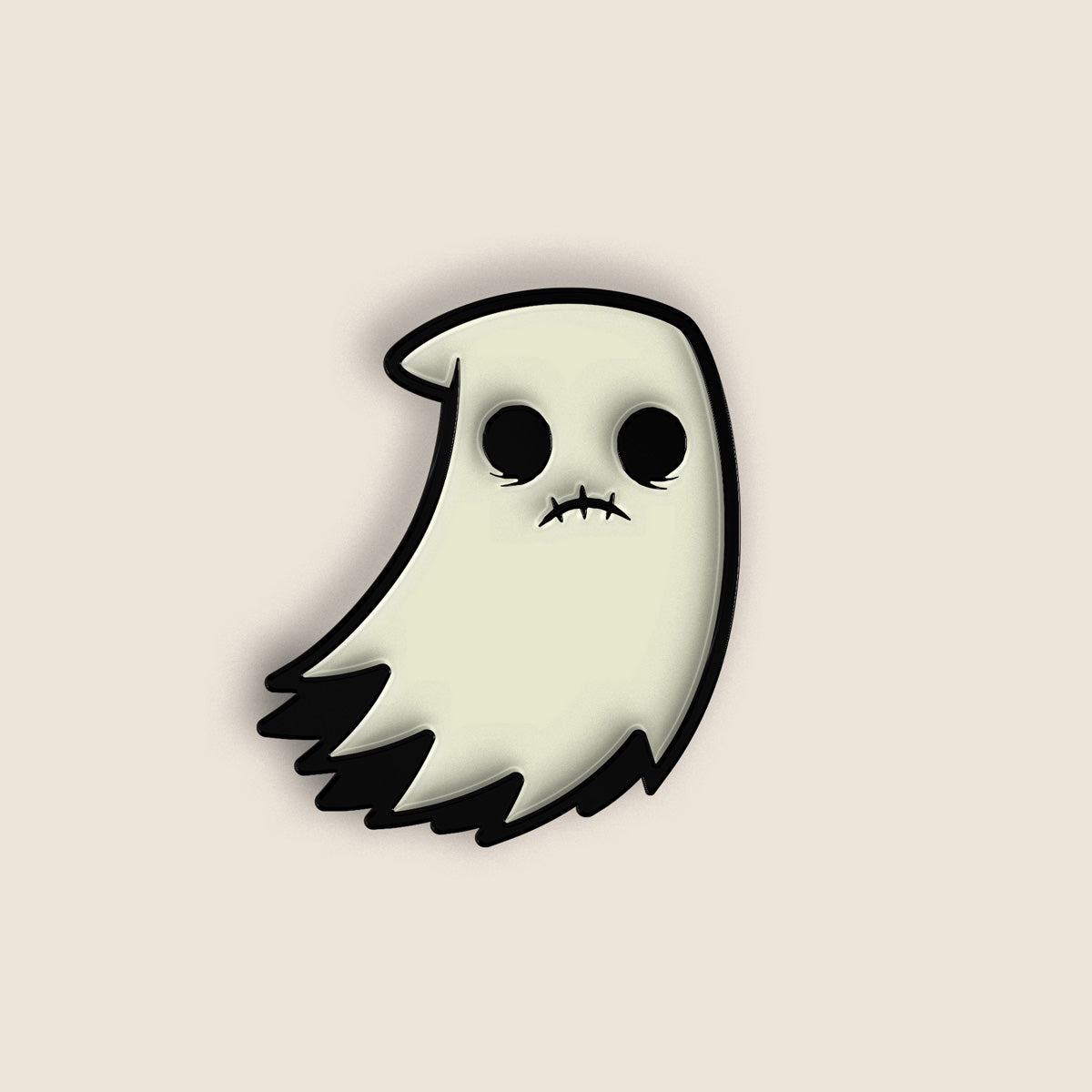 Dissatisfied Ghost Pin