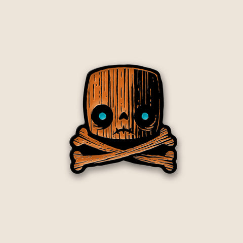 Forbidden Island Skully Pin