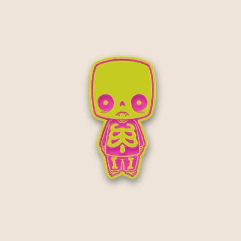 Frite Brite - Weird-O-Wesley Pin