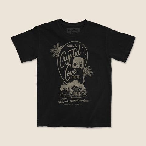 Gilly's Cryptid Cove Motel T-Shirt