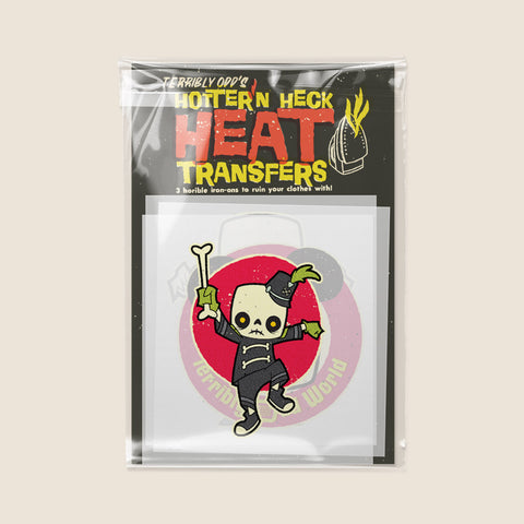 Terribly Odd's Hotter'n Heck Heat Transfers