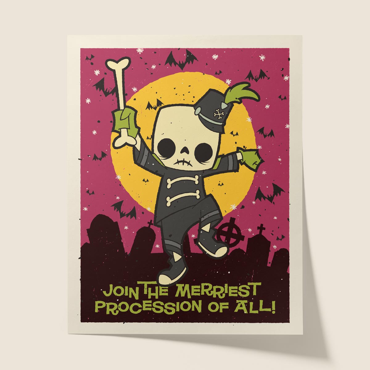The Merriest Procession Print