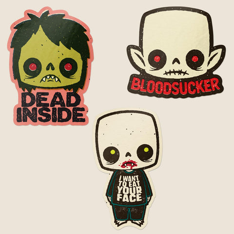 Miserable Monsters Sticker Pack