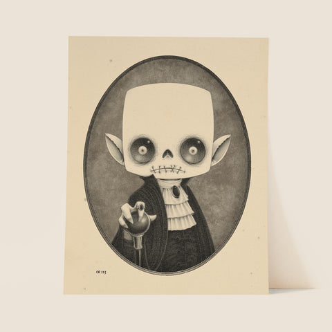 Mr. Eyes - Orli: The Little Count L.E. Print