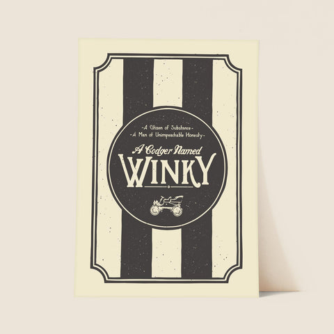 Mr. Eyes - Winky Print